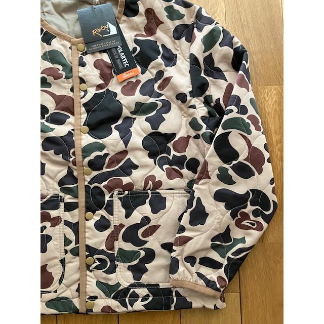 ROKX（ロックス） SALE キルティングジャケット QUILT CAMOUFLAGE