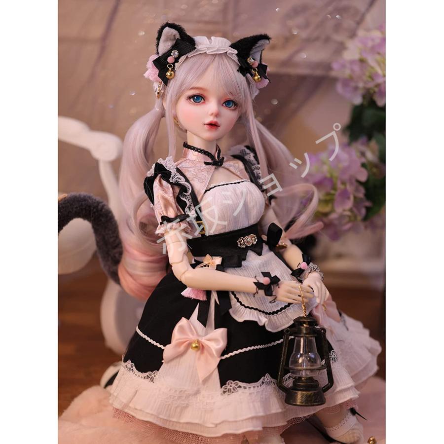 球体関節人形 1/3 BJDドール フルセット メイド服セット メイク 球体関節人形 1/3 BJDドール フルセット メイド服セット メイク