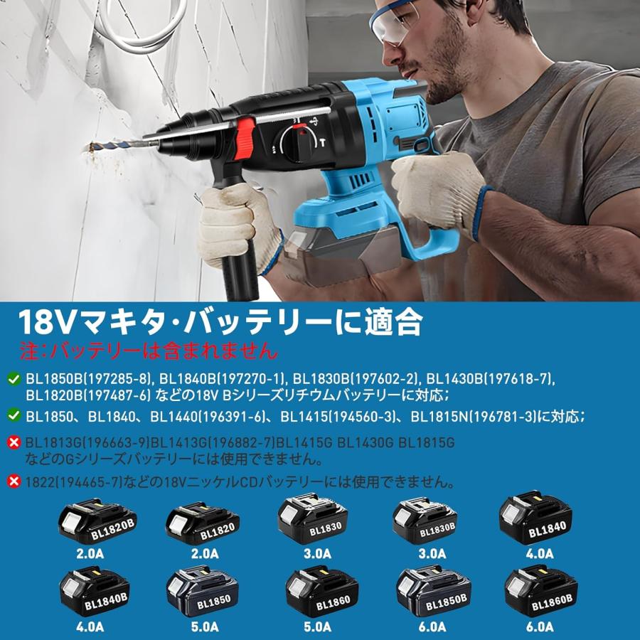ハンマドリル 充電式ハンマドリル コードレスハンマードリル ハンマドリル 充電式ハンマドリル コードレスハンマードリル