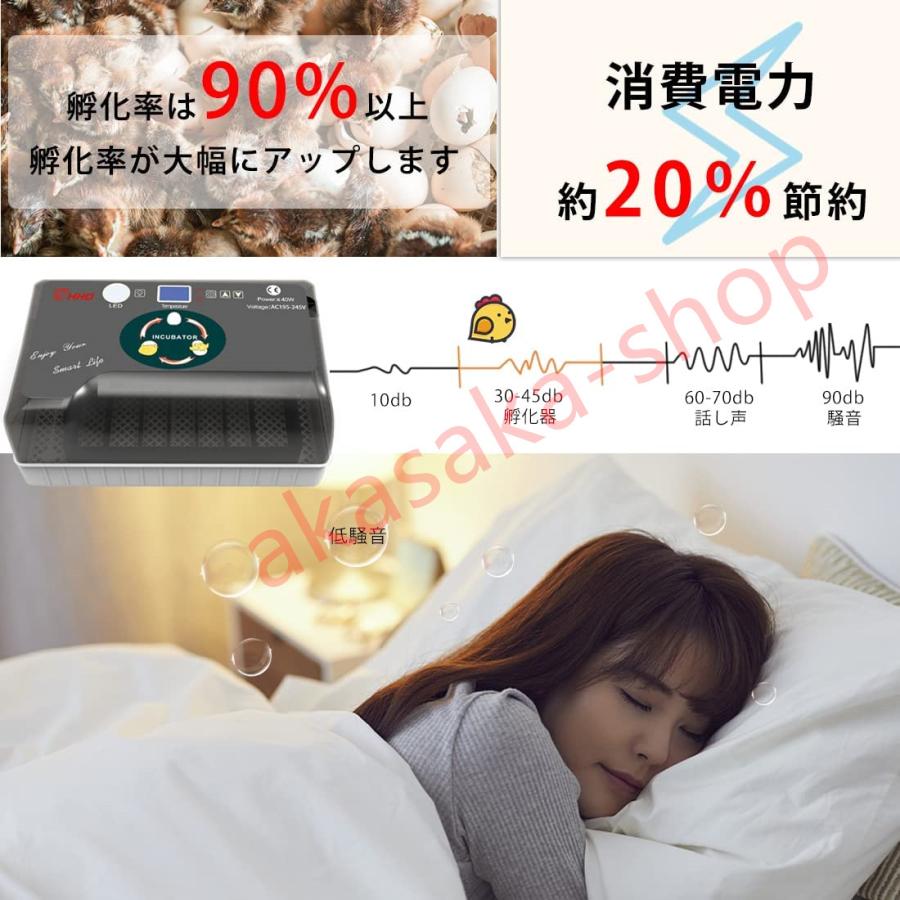 インキュベーター 自動孵卵器 孵化器 自動転卵 照卵器付き インキュベーター 自動孵卵器 孵化器 自動転卵 照卵器付き