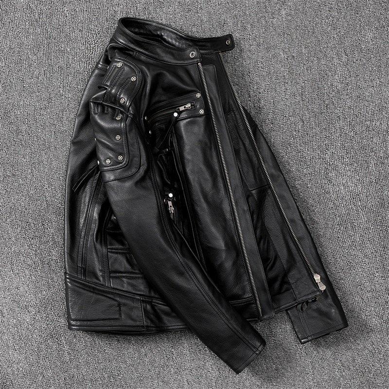 ライダースジャケット メンズ レザージャケット 本革ジャケット 本革 アウター コート 革ジャン ライダース ジャケット バイクジャケット 革ジャン 革ジャケット 革ジャン