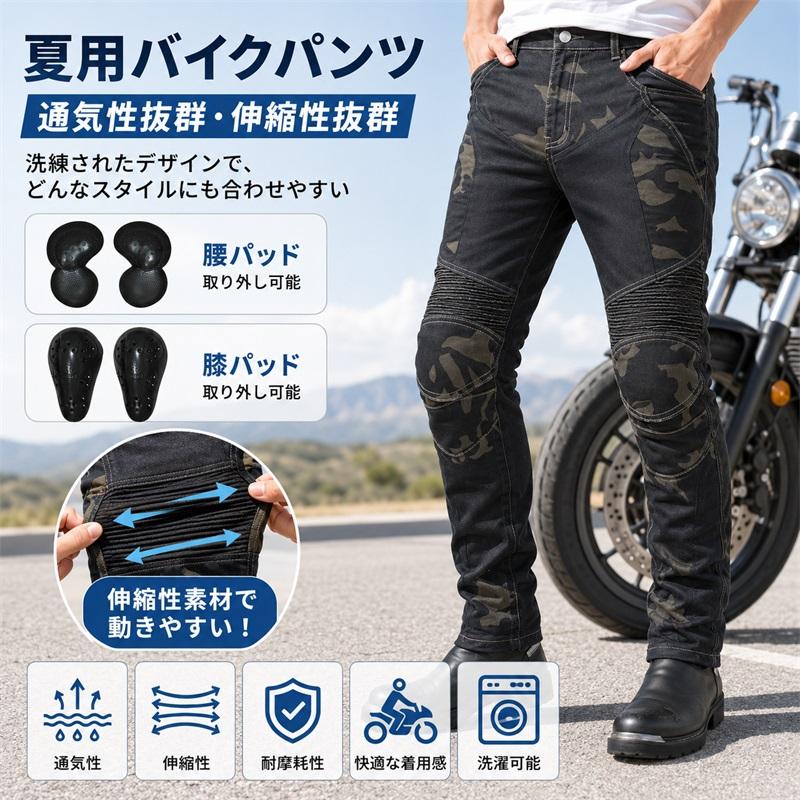極真様✨​RS TAICHI メッシュ ライディングパンツ L プロテクター 黒 極真様✨​RS TAICHI メッシュ ライディングパンツ L プロテクター 黒