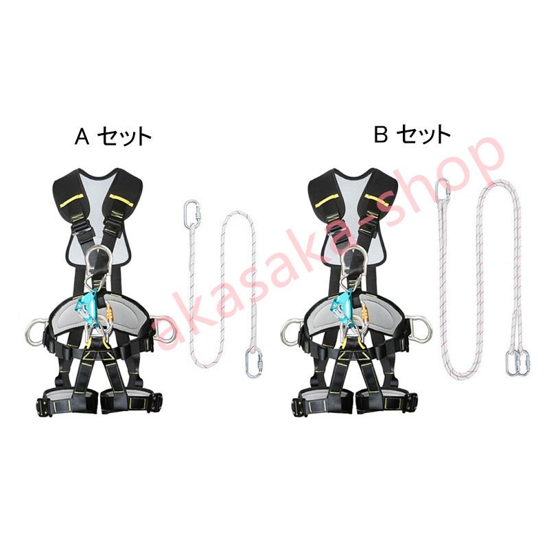墜落制止用器具 新規格適合 (フルハーネスセット) ハーネス型安全帯
