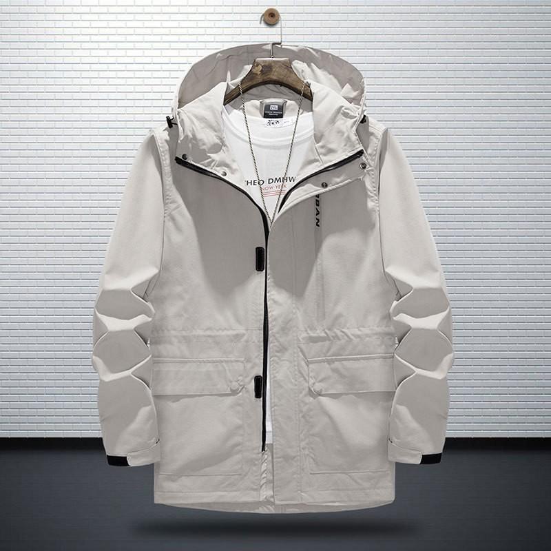 大きいサイズ ロングジャケット マウンテンパーカー メンズ ジャケット フード付き スタジャン Pコート ファッション 2色 He3148 赤坂ville 通販 Yahoo ショッピング