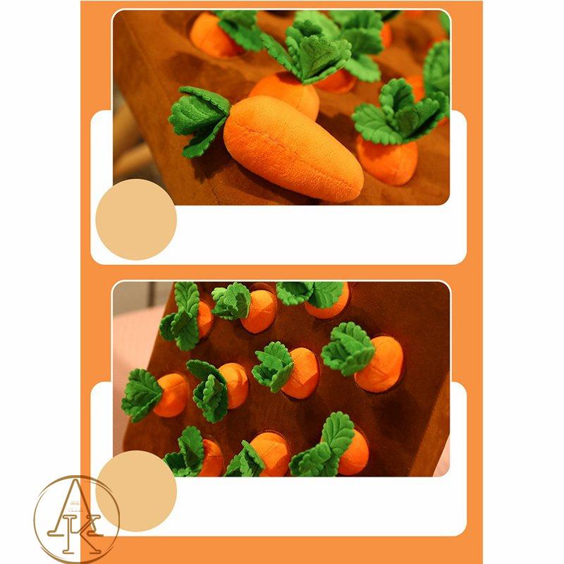 茸狩り にんじん畑 農家犬 ペットおもちゃ 犬 ノーズワーク 知育おもちゃ 安心と信頼 ストレス解消 遊び場所 運動不足 犬歯磨き トイ ストレス解消農家犬 分離不安対策