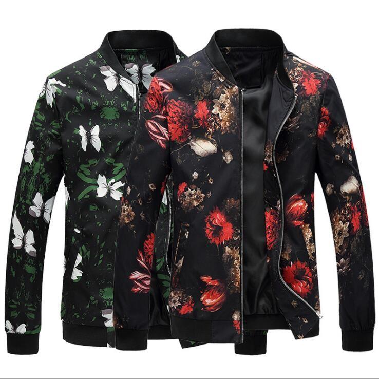スカジャン メンズ ジャケット おしゃれ スタジャンジャンパー花柄 ブルゾン カジュアルジャケット アウター 大きいサイズあり 特別セーフ