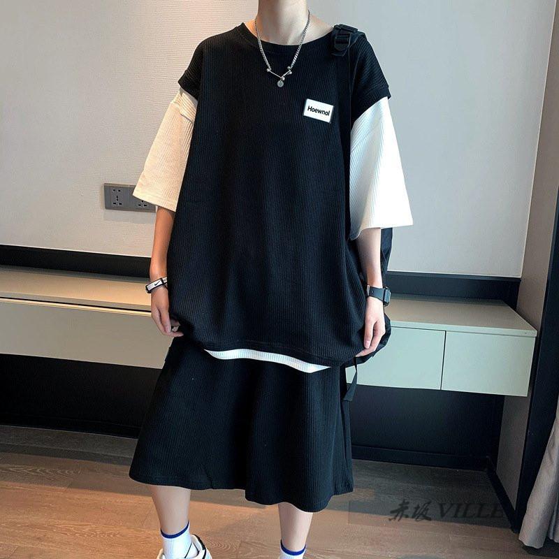 上下セット 出荷 セットアップ Tシャツ ハーフパンツ 半袖 夏 ゆったり メンズ ルームウェア 部屋着