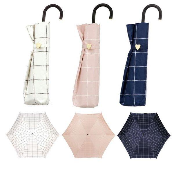 新品☆バーバリー傘　晴雨兼用　紫外線防止加工　折りたたみ傘 Wpc. ウィンドウペンチェック 折りたたみ傘 日傘 晴雨兼用 遮熱