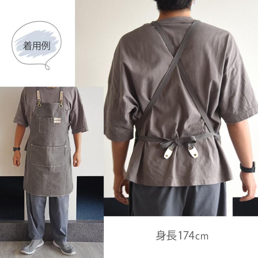 エプロン メンズ 作業 DIY 帆布エプロン ワークエプロン おしゃれ