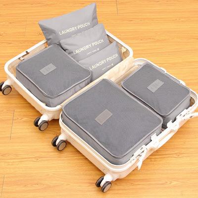 トラベルポーチ 6点セット 旅行 パッキング 収納 ランドリー