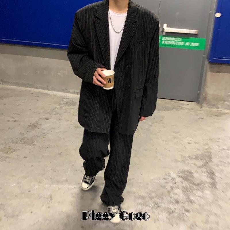 m*r様 【ロンハーマン別注】エヌハリウッド セットアップ ネイビー ストライプ 着まわし力がダンゼン違う、〈ロンハーマン〉のネイビーセットアップ