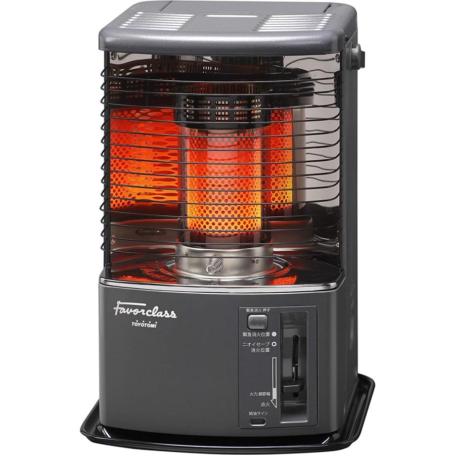 RS-FH290-H トヨトミ 石油ストーブ ダークグレー (コンクリート10畳