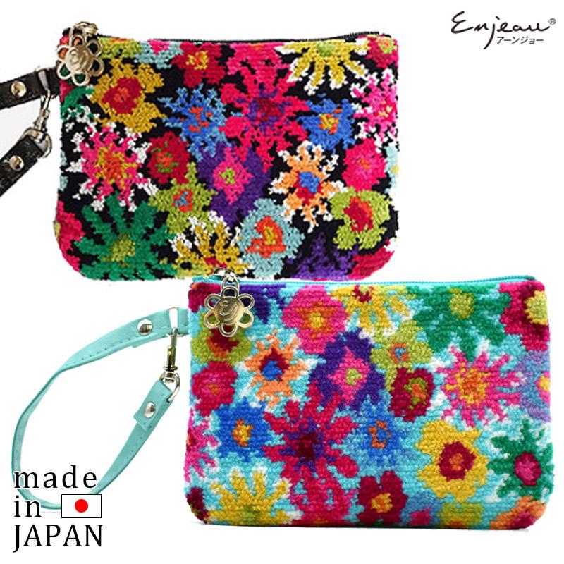 プレゼント 女性 実用的 ストラップポーチ アンナ 日本製 チャーム付 メイクポーチ 化粧ポーチ 小物入れ シェニール織 アーンジョー 40代 50代 60代 0 74 02 公式 日本製シェニール織ハンカチのアーンジョー 通販 Yahoo ショッピング