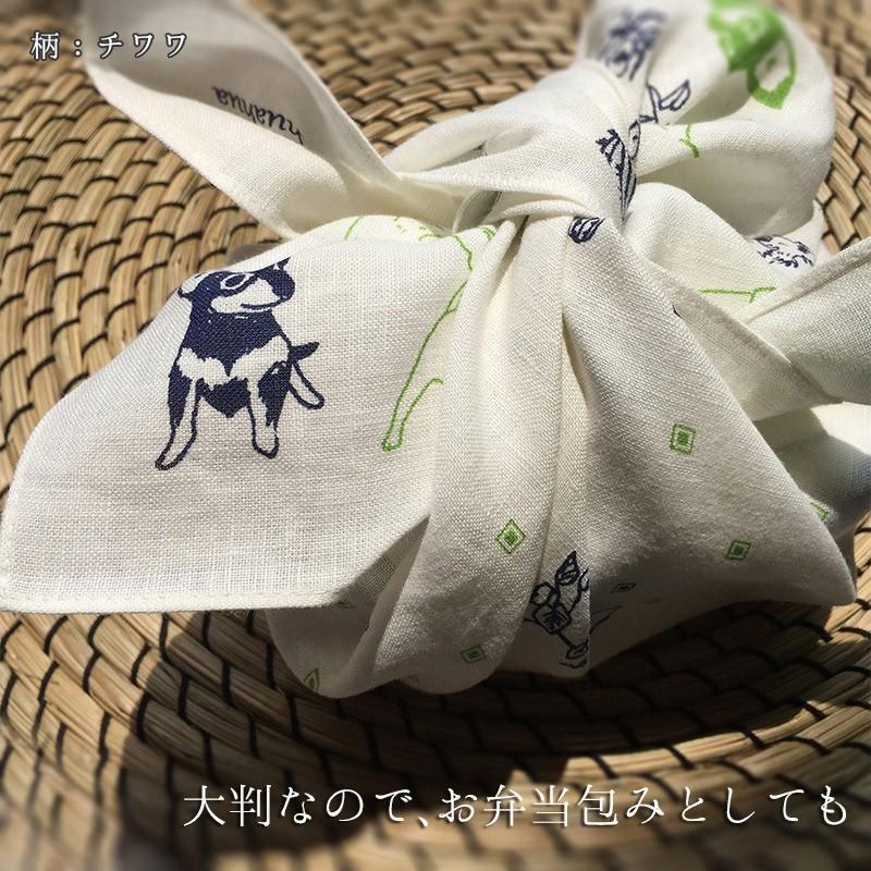 Enjeau（アーンジョー） プレゼント 女性 実用的 リネン 麻 ハンカチ