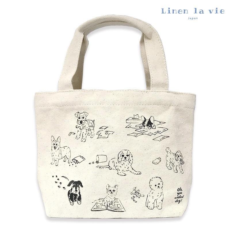 プレゼント 女性 実用的 帆布 トート ハンドバッグ 犬柄 いぬ総柄 お散歩バッグ Mサイズ 散歩 お出かけ キャンバス地 アーンジョー 40代 50代 60代 4 75 日本製シェニール織ハンカチ バッグのアーンジョー 通販 Yahoo ショッピング