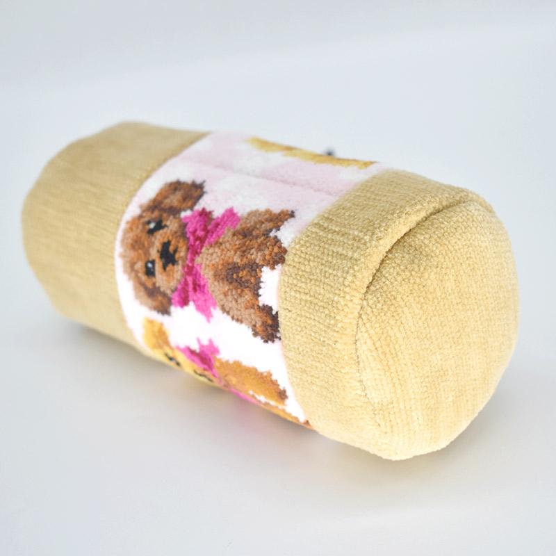 Enjeau（アーンジョー） 日本製 犬猫柄 総シェニール織 ペットボトル