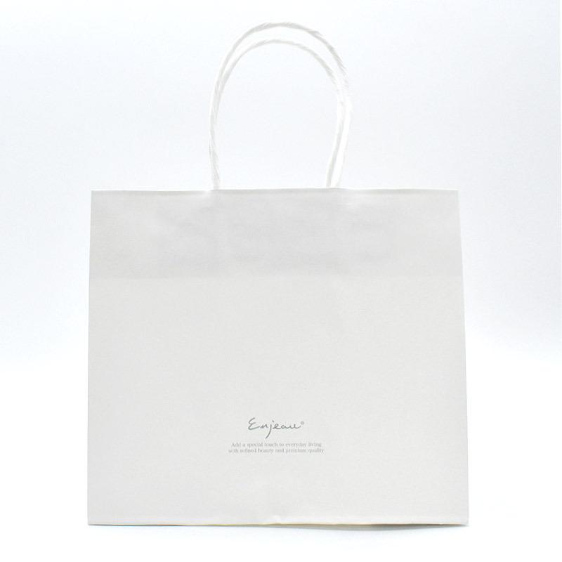 Enjeau（アーンジョー） ギフト用お手提げ袋 紙袋 ショッパー ロゴ入り