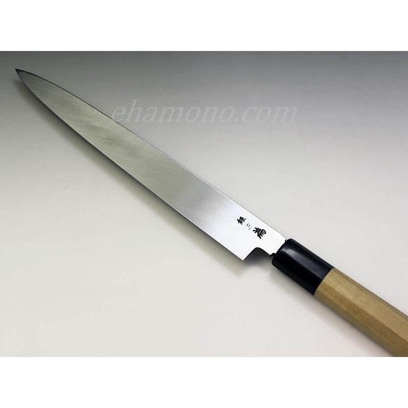 堺孝行　刺身　柳刃　包丁　尺ニ寸　銀三鋼　シュフ 堺孝行 シェフ銀三鋼 柳刃270 : ehamono Yahoo!店 - 通販 - Yahoo