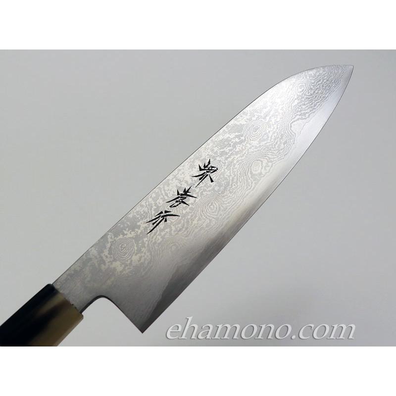 ダマスカス銀三鋼割込 和三徳包丁180 : ehamono Yahoo!店 - 通販