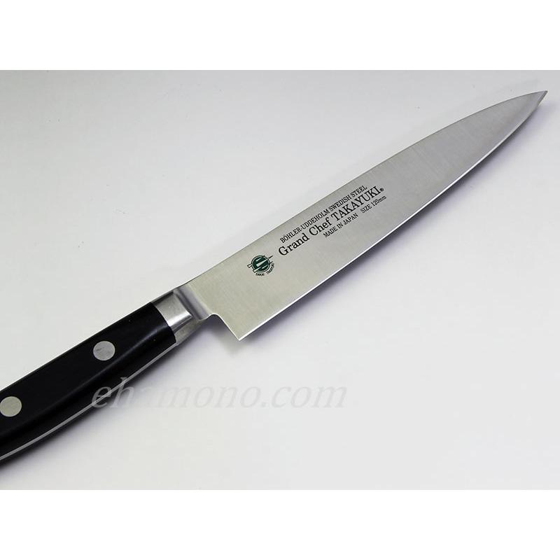 青木刃物 グランドシェフ ペティナイフ 120 : ehamono Yahoo!店 - 通販