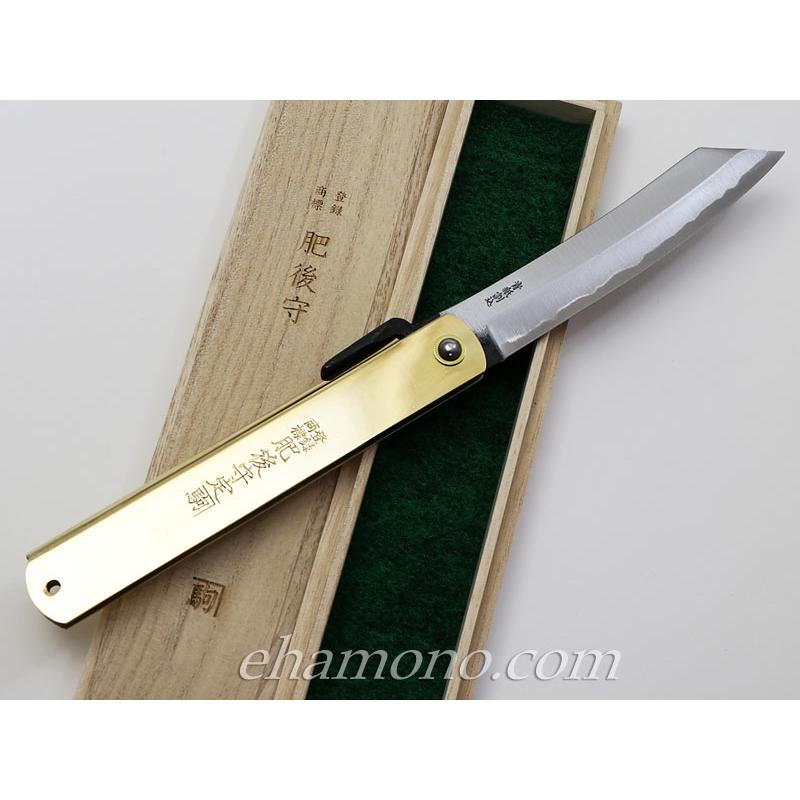 限定品】かね駒 肥後守 特選青紙割込5寸 ジャンボ〜Higonokami Knife