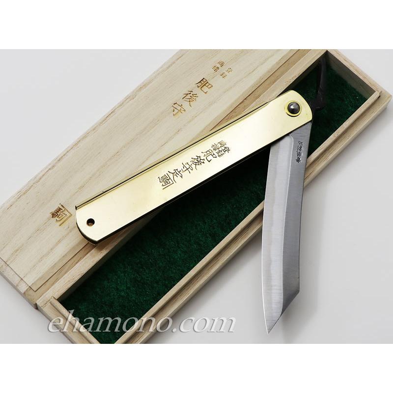 限定品】かね駒 肥後守 特選青紙割込5寸 ジャンボ〜Higonokami Knife 