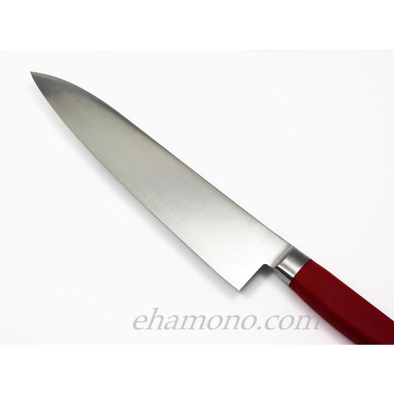 イノックス抗菌カラーハンドル 牛刀 240 レッド : ehamono Yahoo!店