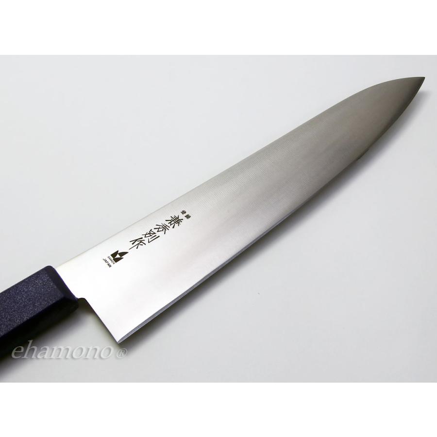 やま平 牛刀 約30cm ステンレス製 兼秀別作 平切（牛刀）9寸270mm ステンレスKB440鋼 PT柄（抗菌材入り