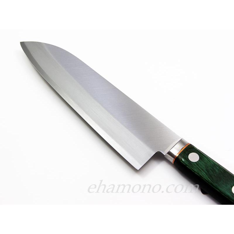 堺石藤 青鋼本割込 三徳包丁 ツバ付 : ehamono Yahoo!店 - 通販