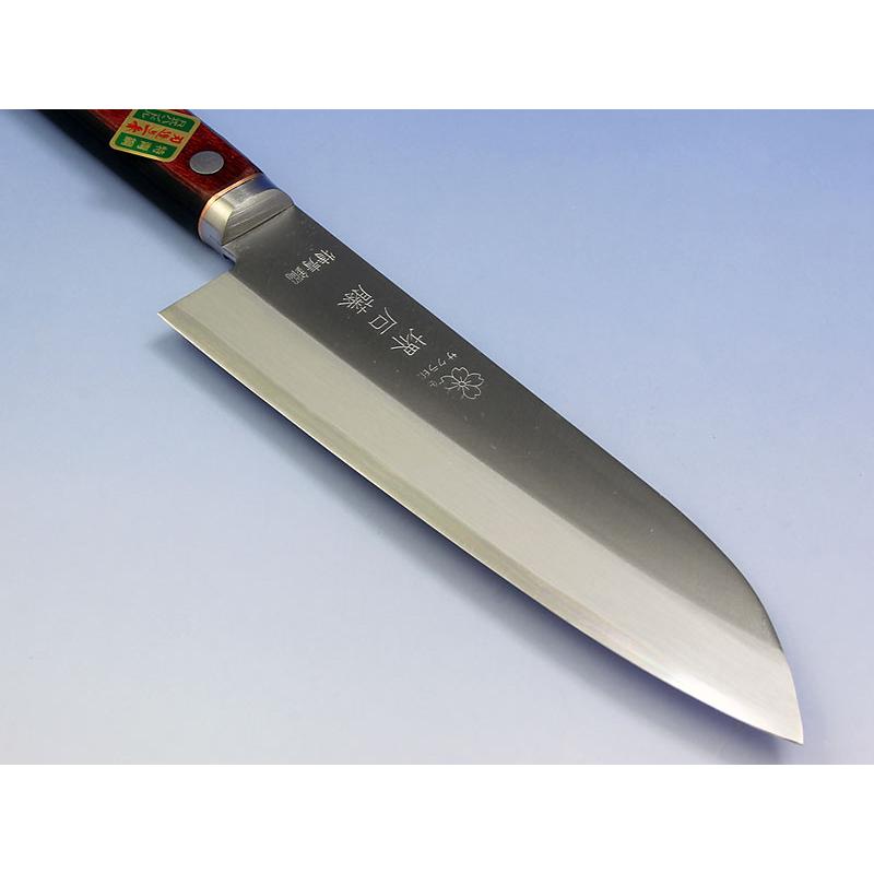 青紙スーパー 本割込 三徳包丁 ツバ付【即日出荷品】 : ehamono 青紙スーパー 本割込 三徳包丁 ツバ付【即日出荷品】 : ehamono