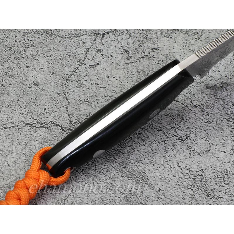 越前鍛冶・片山雄太作 【鶚（みさご）】 V金10号ダマスカス : ehamono