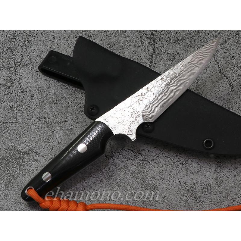 越前鍛冶・片山雄太作 【鶚（みさご）】 V金10号ダマスカス : ehamono