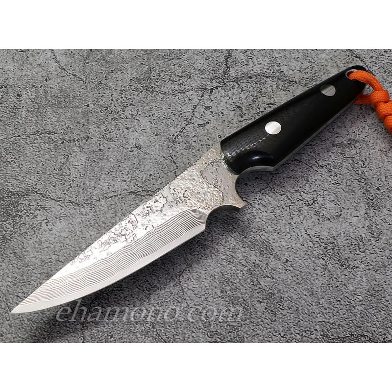 越前鍛冶・片山雄太作 【鶚（みさご）】 V金10号ダマスカス : ehamono