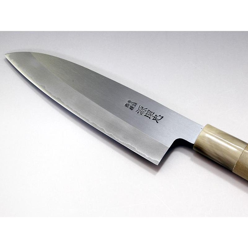 水野鍛錬所 源昭忠 台所包丁（三徳包丁）165 白鋼 : ehamono Yahoo!店