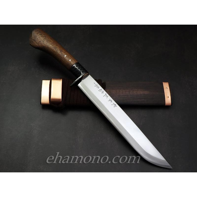 土佐鍛冶 松本正忠作 青鋼剣鉈8寸 240 : ehamono Yahoo!店 - 通販