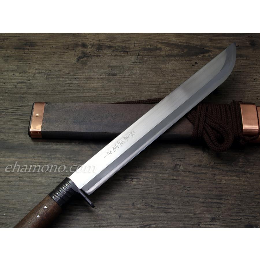 土佐鍛冶 松本正忠作 青鋼剣鉈1尺 300mm : ehamono Yahoo!店 - 通販