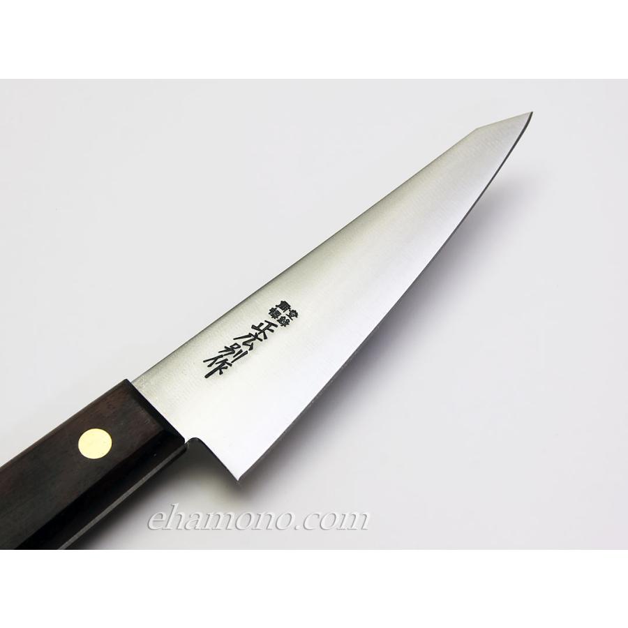 正広別作 骨透（サバキ・解体包丁）角（中）150mm 木柄 : ehamono