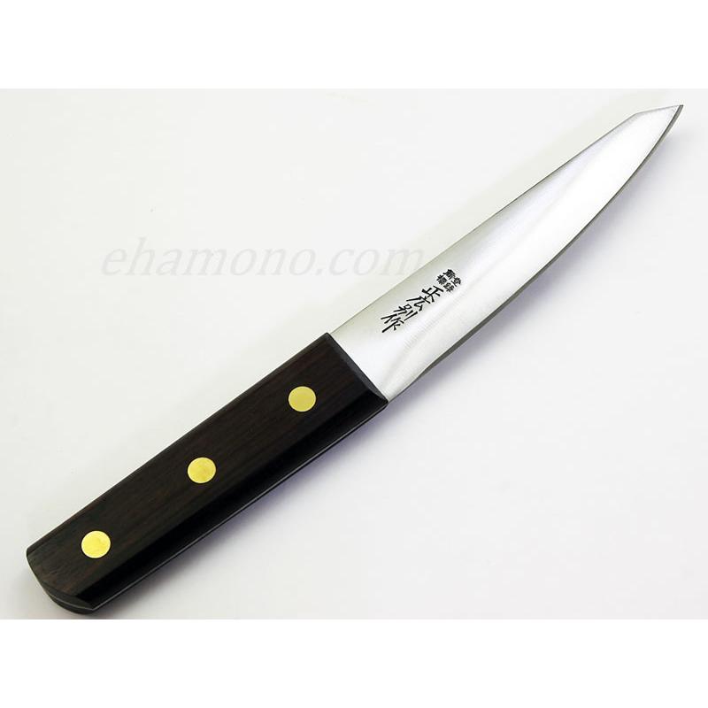 正広別作 骨透（サバキ・解体包丁）丸（中）150mm 木柄【即日出荷品