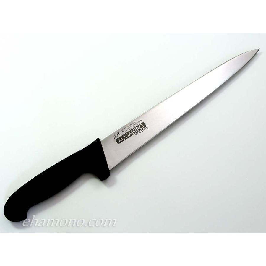 正広別作　筋引　270ミリ 楽天市場】正広別作 筋引 9寸 270mm PA柄（HACCP対応樹脂