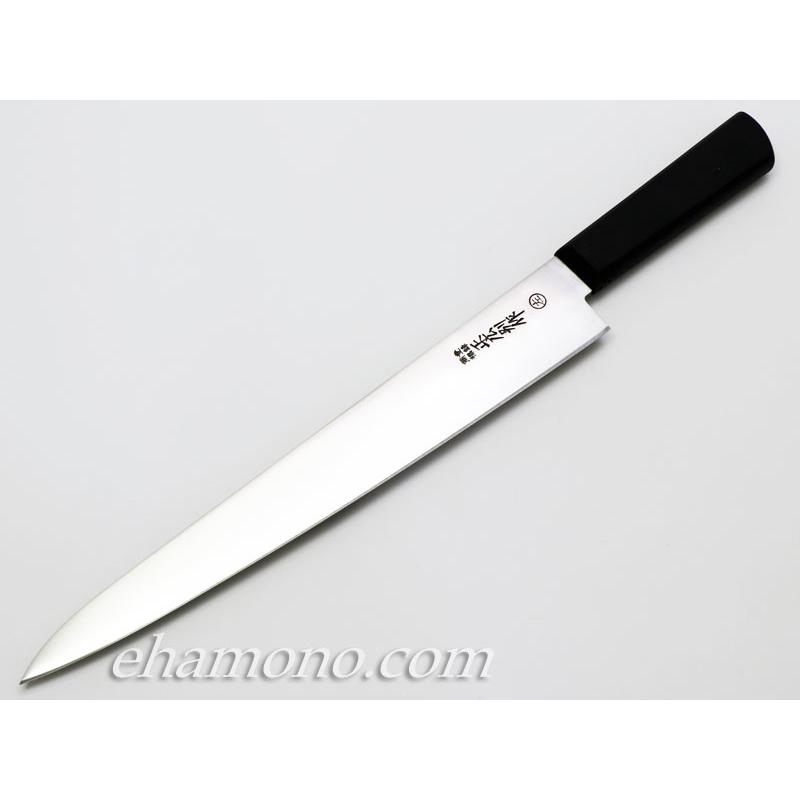 正広別作　筋引　270ミリ 正広別作 筋引 9寸 270mm P柄（HACCP対応樹脂ハンドル） 左利き用