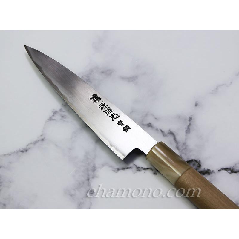 源昭忠 青鋼DX本出刃包丁 21cm 左利き用 源昭忠 青鋼DX本出刃包丁 21cm 左利き用