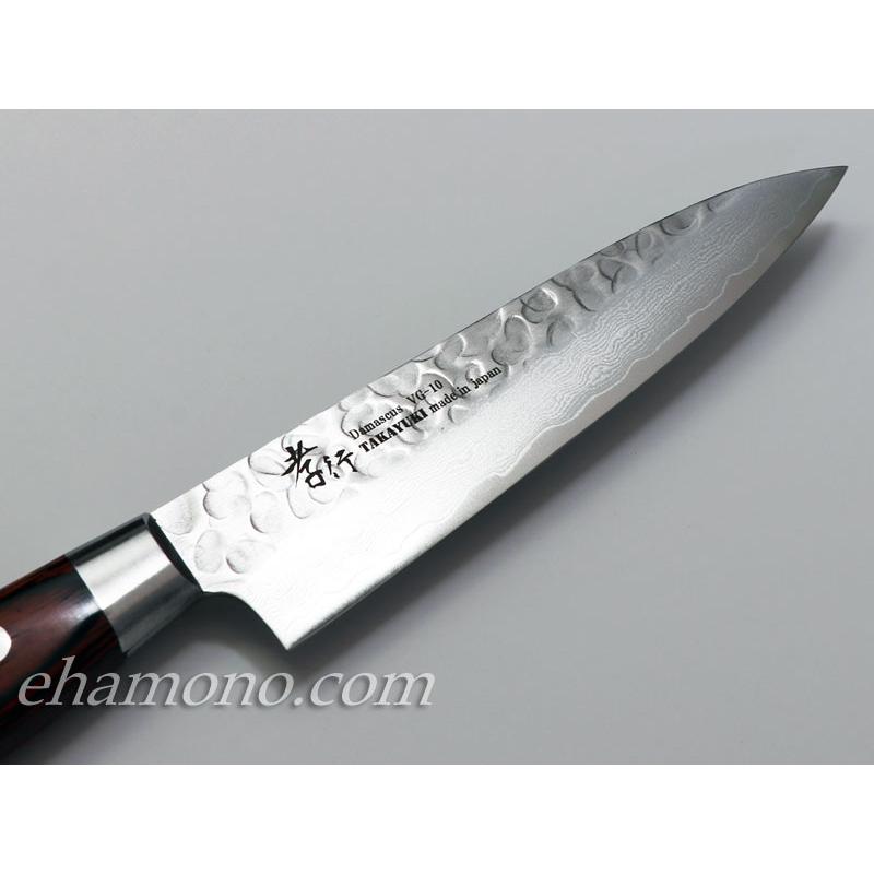 堺孝行 V金10号ダマスカス33層鎚目 ペティ120 : ehamono Yahoo!店