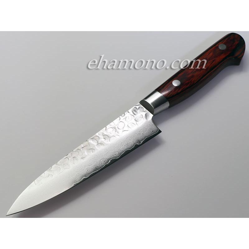 堺孝行 V金10号ダマスカス33層鎚目 ペティ120 : ehamono Yahoo!店