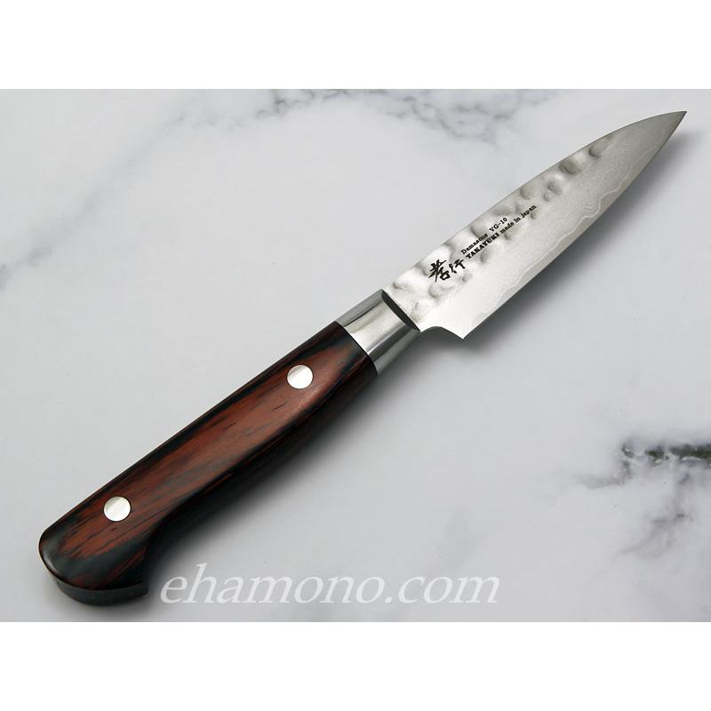 堺孝行 V金10号ダマスカス33層鎚目 ペティ80 : ehamono Yahoo!店