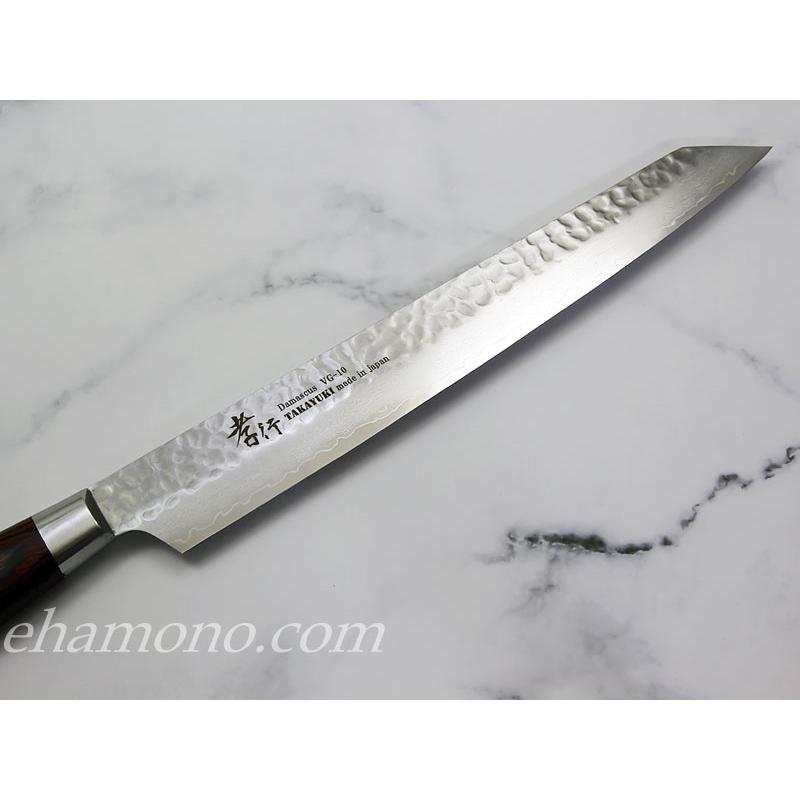 堺孝行 ダマスカス33層鎚目 剣型（切付型）柳刃270 : ehamono Yahoo!店