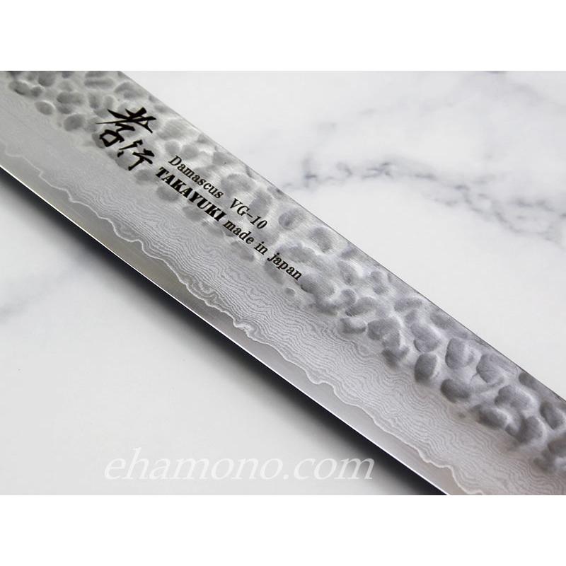 堺孝行 ダマスカス33層鎚目 剣型（切付型）柳刃270 : ehamono Yahoo!店