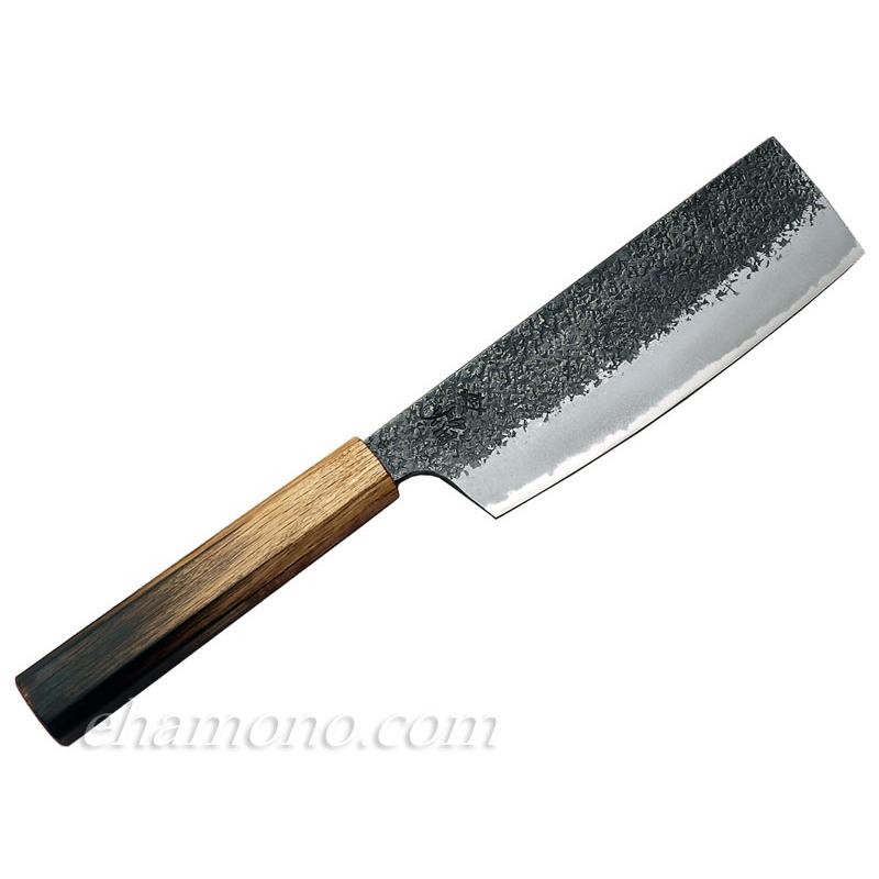 堺孝行 焔 紅蓮 青二鋼 黒打ち鎚目 菜切180 : ehamono Yahoo!店 - 通販