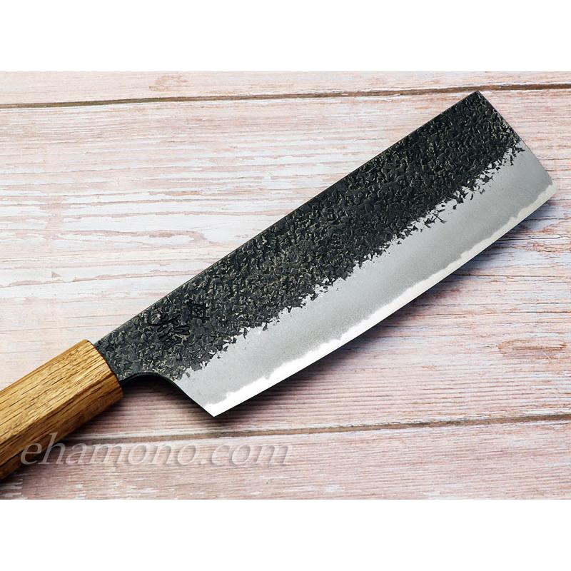 堺孝行 焔 紅蓮 青二鋼 黒打ち鎚目 菜切180 : ehamono Yahoo!店 - 通販
