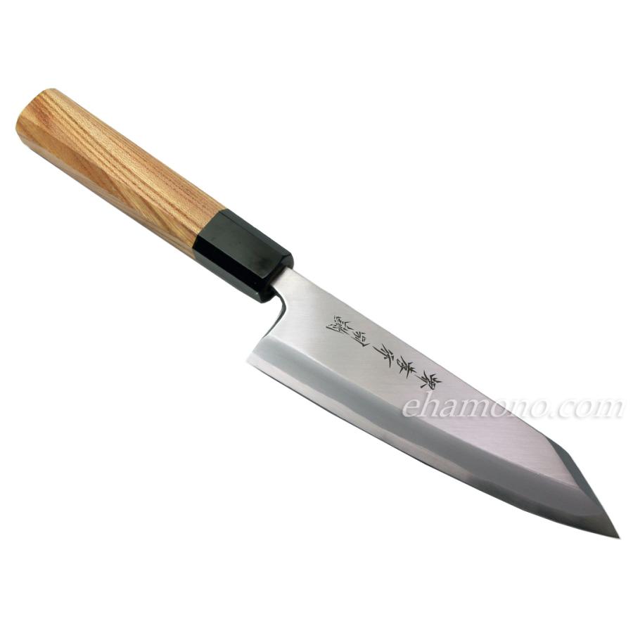 堺孝行 特上白二鋼 切付出刃150 黒水牛欅八角柄 : ehamono Yahoo!店