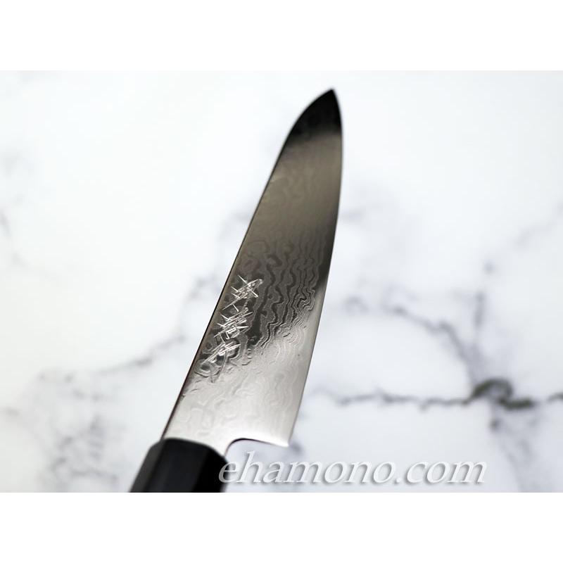 ZA18ダマスカス コバルト鋼【銀河】和ペティ150 : ehamono Yahoo